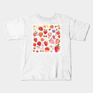 Sweet Berry Medley VI Kids T-Shirt